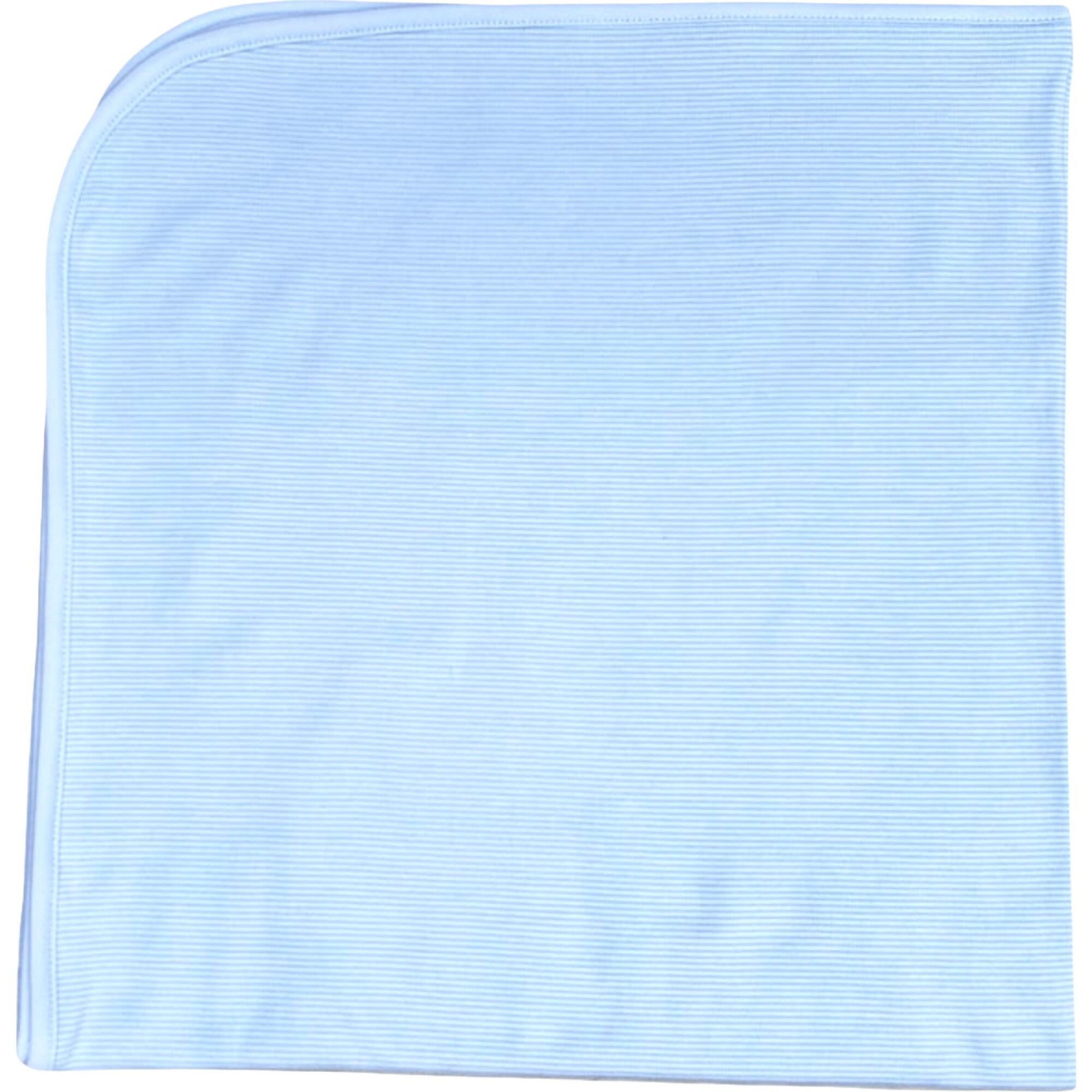 Stripes Blanket, Blue - Blankets - 1