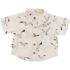 Baby Jack Shirt, Ivory Seagulls - Shirts - 1 - thumbnail