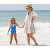 Lulu Swimsuit, Blue Palace Seagulls - One Pieces - 2