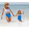 Lulu Swimsuit, Blue Palace Seagulls - One Pieces - 3