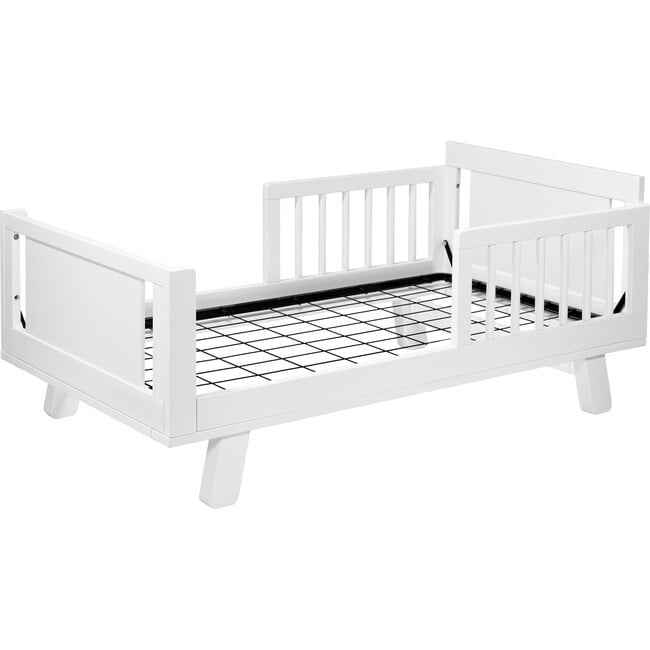 Junior Bed Conversion Kit for Hudson and Scoot Crib, White - Cribs - 4