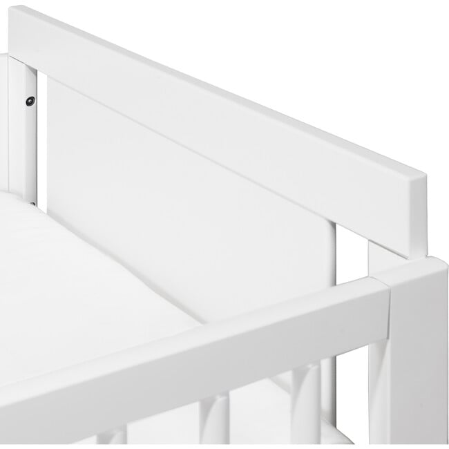 Junior Bed Conversion Kit for Hudson and Scoot Crib, White - Cribs - 5