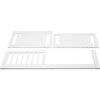 Junior Bed Conversion Kit for Hudson and Scoot Crib, White - Cribs - 6