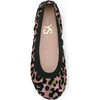 Miss Samara Ballet Flat, Pink Glitter Leopard - Flats - 2