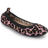 Miss Samara Ballet Flat, Pink Glitter Leopard - Flats - 3