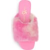 Miss Nora Faux Fur Slide, Pink Multi - Sandals - 3