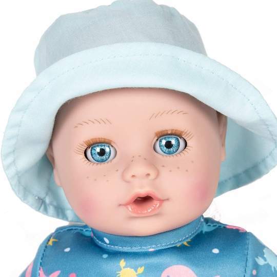 Beach Baby Doll with Sun-Activated Freckles, Clothes & Accessories Set - Baby Sunny - Dolls - 2