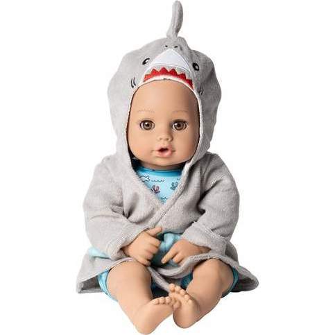 BathTime Shark Baby Doll, Doll Clothes & Accessories Set - Dolls - 1