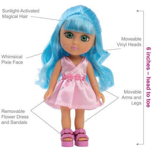 Fairy Garden Friends Doll Set - Rose - Dolls - 4