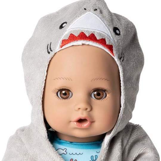 BathTime Shark Baby Doll, Doll Clothes & Accessories Set - Dolls - 3