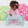 Zig Zag Playpen Bed, Aqua Green - Doll Accessories - 2
