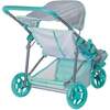 Twin Jogger Baby Doll Stroller - Zig Zag - Doll Accessories - 2 - thumbnail