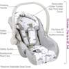 Twinkle Stars Car Seat, White Handle - Doll Accessories - 4