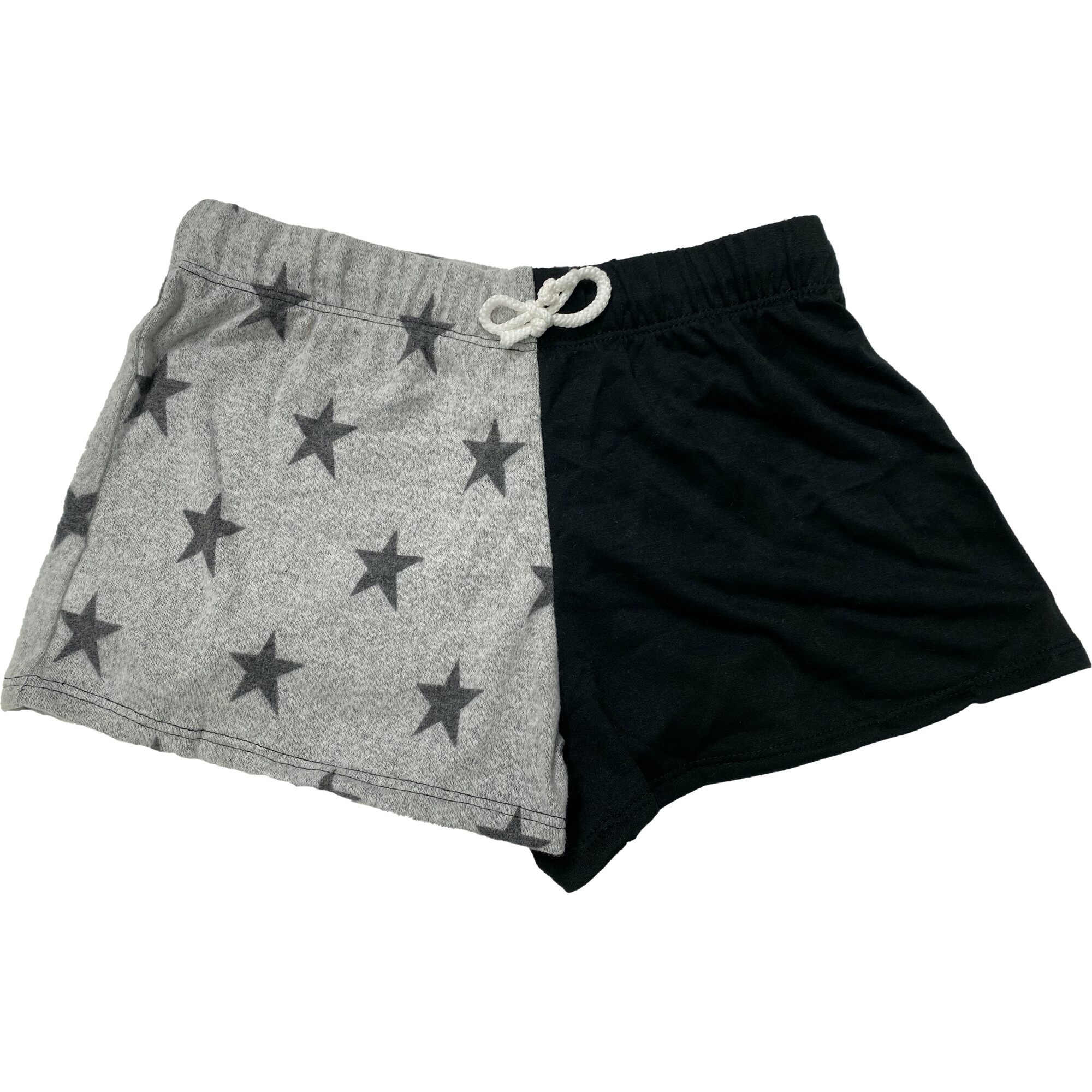 Girls Colorblock Star Drawstring Shorts - Shorts - 1