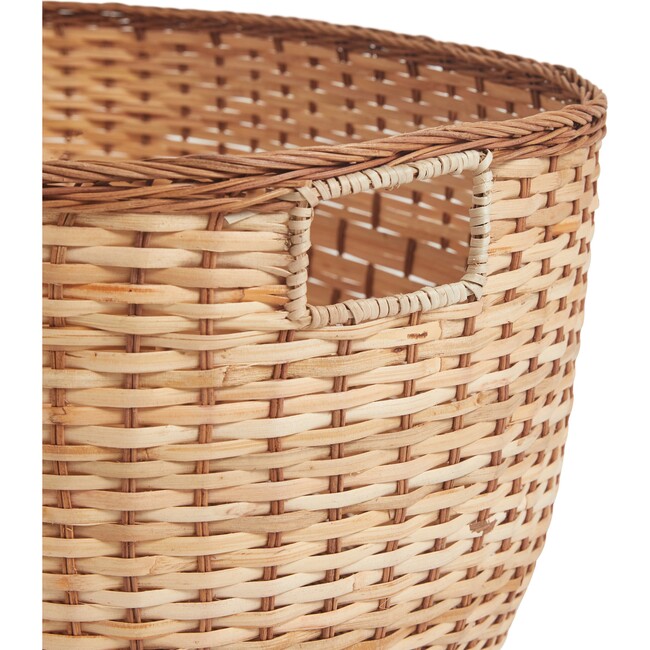 Tuscan Laundry Basket, Natural - Easter Baskets - 4