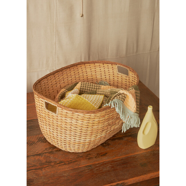 Tuscan Laundry Basket, Natural - Easter Baskets - 9