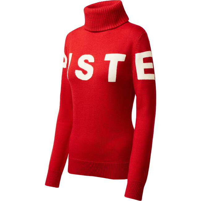 Women's Piste Sweater, Red