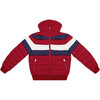 Kids Queenie Jacket, Red Rainbow - Coats - 1 - thumbnail