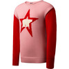Kids Polar Jumper,Peach Pink/Red - Sweaters - 1 - thumbnail