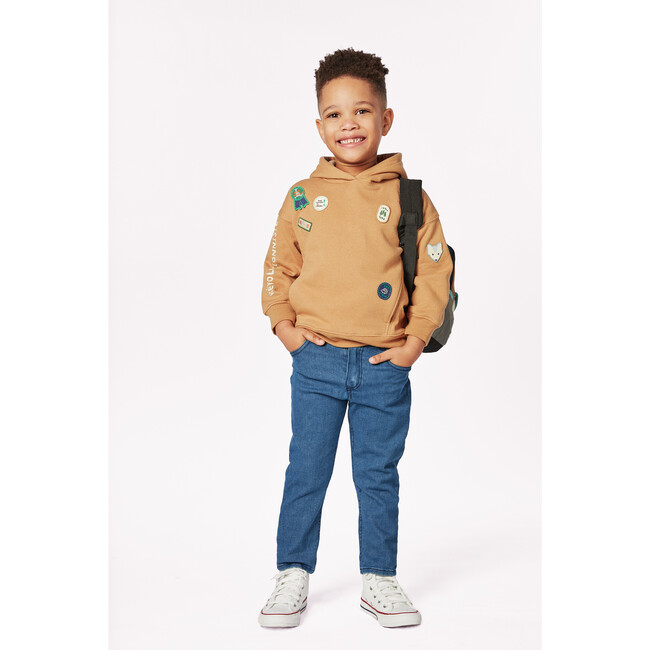 Revolutioniste Vert Hoodie, Camel - Sweatshirts - 4