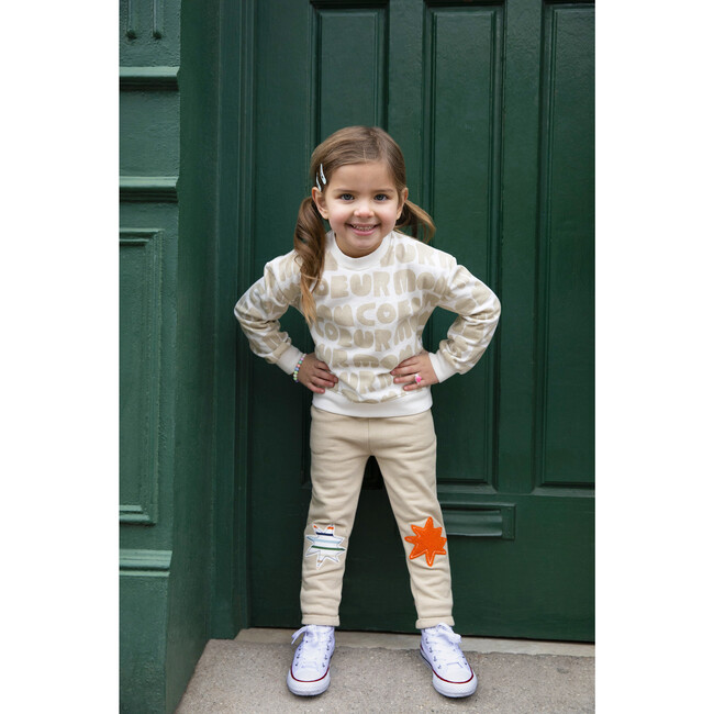 Kids Ice Joggers, Camel - Pants - 4