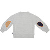 Baby Mon Coeur Sweatshirt, Grey - Sweatshirts - 1 - thumbnail