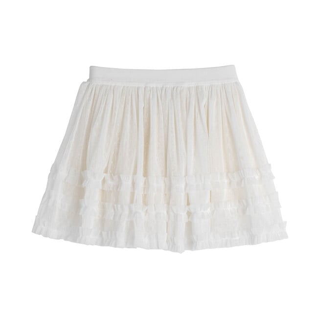 Elle Tulle Skirt, Winter White - Skirts - 1