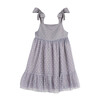 Anja Tulle Dress, Dusty Blue - Dresses - 3