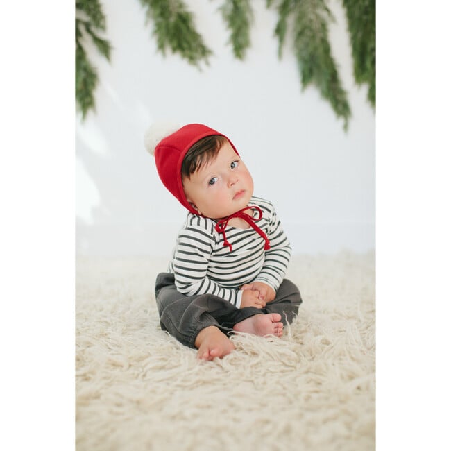 Father Christmas Pom Bonnet - Hats - 5