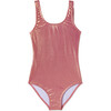 *Exclusive* Metallic One Piece, Holographic Pink - One Pieces - 1 - thumbnail