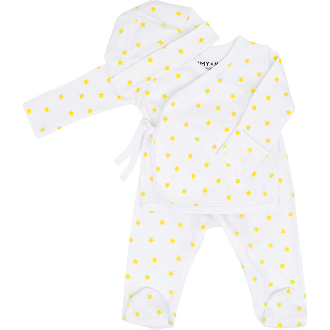 Mini Stars 3 Pc. Take Me Home Set in Yellow - Mixed Apparel Set - 1