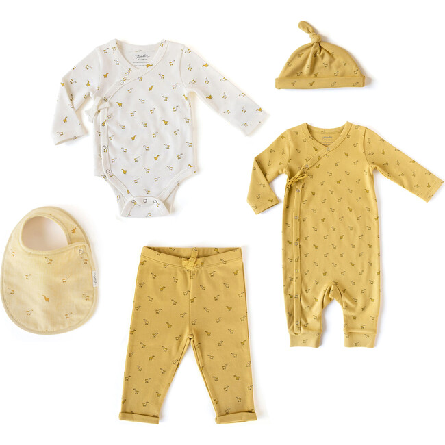 5-Piece Hatchlings Duck Gift Set, Yellow