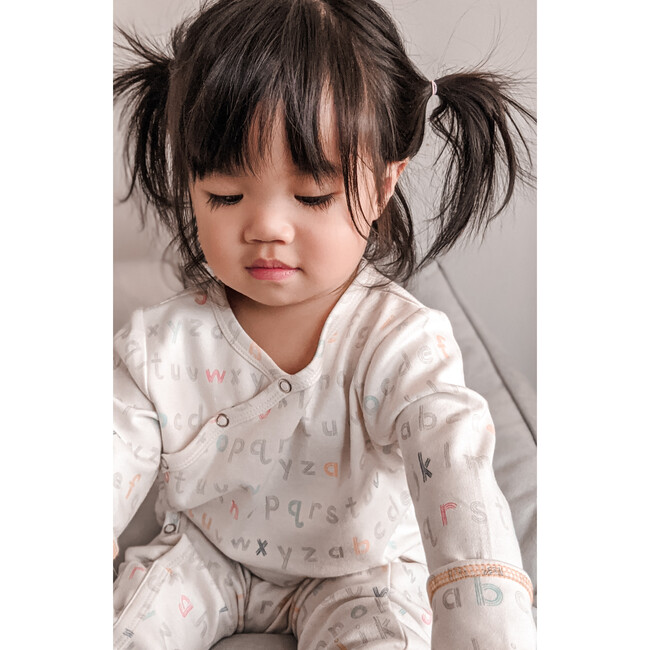 4-Piece ABC Gift Set, White Multi - Mixed Apparel Set - 3