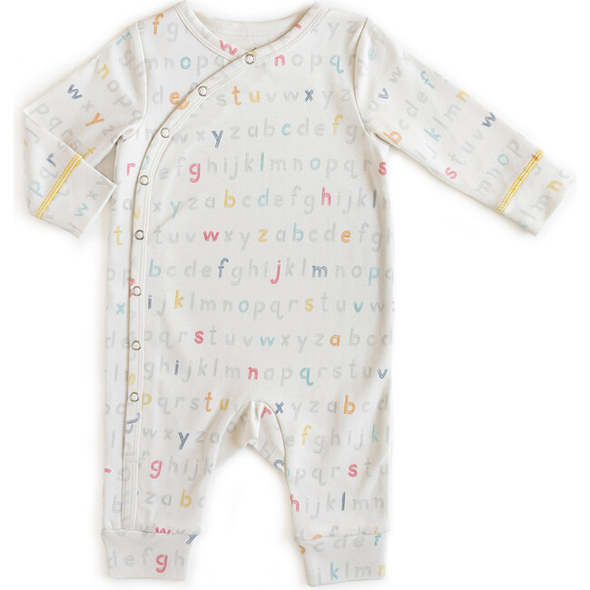 4-Piece ABC Gift Set, White Multi - Mixed Apparel Set - 6