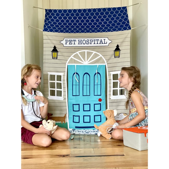 Pet Hospital Doorway Tent with Play Accessories - Playhouses - 6