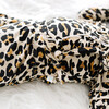 Tie Front Ruffled Kimono, Lana Leopard Tan - Blouses - 2