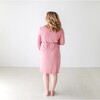 Women's Mommy Robe, Dusty Rose - Robes - 3