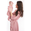 Women's Mommy Robe, Dusty Rose - Robes - 4