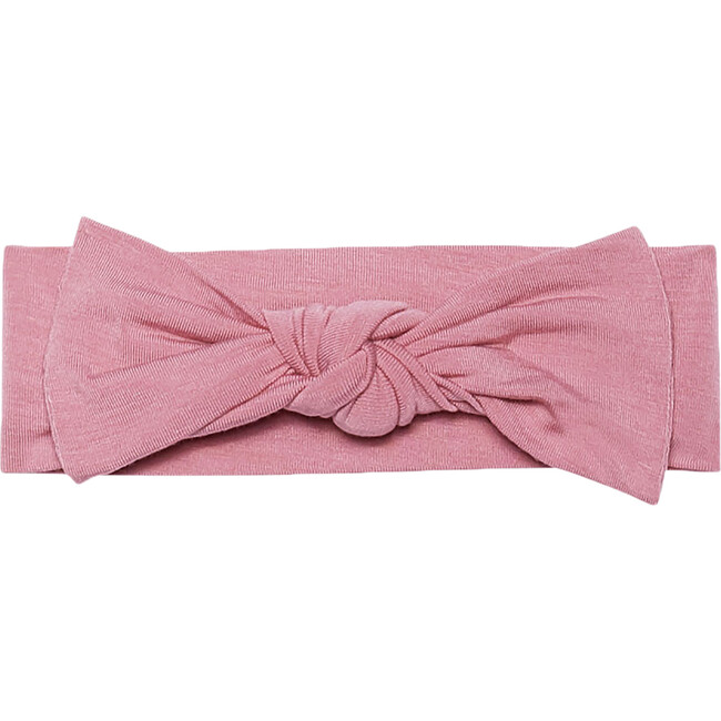 Infant Headwrap, Dusty Rose - Hair Accessories - 1