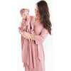 Women's Mommy Robe, Dusty Rose - Robes - 6