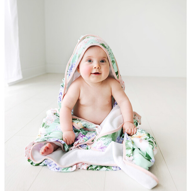 Erin Ruffled Hooded Towel - Towels - 3