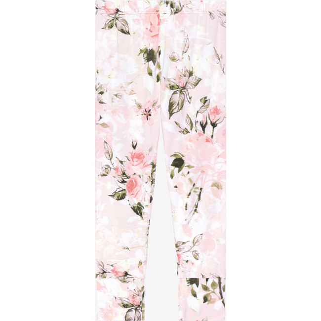 Long Sleeve Basic Pajama, Vintage Pink Rose - Pajamas - 3