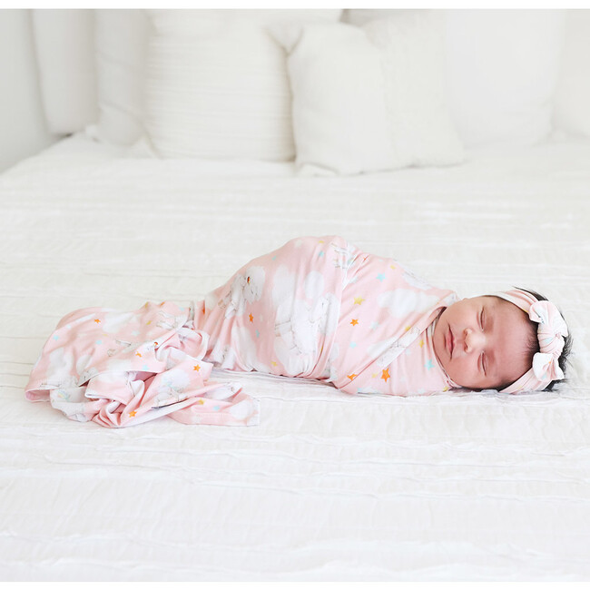 Mary Swaddle Blanket with Headwrap - Mixed Accessories Set - 4