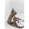 Ruffled Hooded Towel, Lana Leopard Tan - Towels - 4 - thumbnail