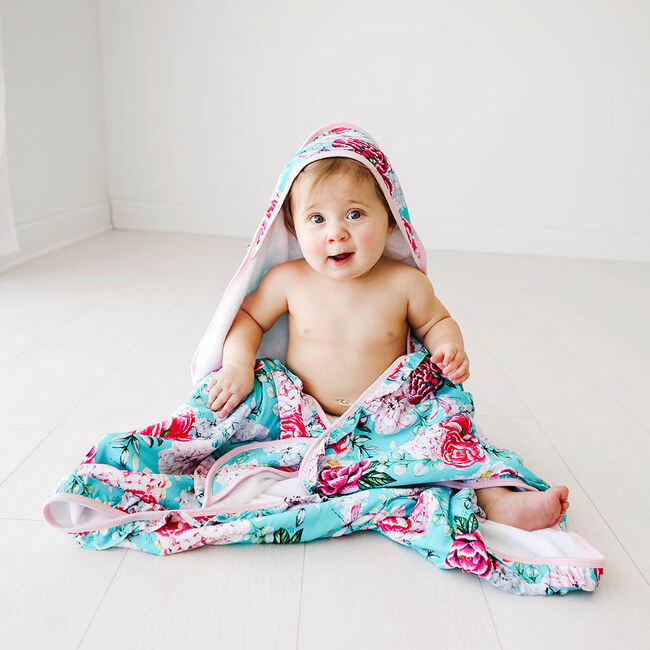 Eloise Ruffled Hooded Towel