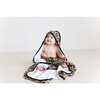 Ruffled Hooded Towel, Lana Leopard Tan - Towels - 5 - thumbnail