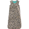 2.5 Tog Sleeveless Ruffled Sleep Bag, Lana Leopard Tan - Sleepbags - 1 - thumbnail