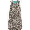 1 Tog Sleeveless Ruffled Sleep Bag, Lana Leopard Tan - Sleepbags - 1 - thumbnail
