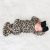 Basic Zippered Gown, Lana Leopard Tan - Nightgowns - 4