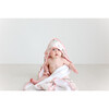 Ruffled Hooded Towel, Vintage Pink Rose - Towels - 2 - thumbnail